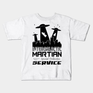 Martian Deliveries Kids T-Shirt